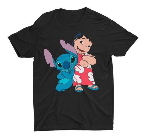 Polera Lilo Y Stich - Juvenil Moda Caricaturas