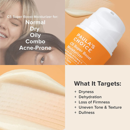 Paula's Choice C5 Super Boost Hidratante Con 5% Vitamina C Tipo de piel Todo tipo de piel