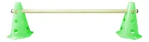 Comprar Kit Set Entrenamiento 1 Bastón 80cm 2 Conos 24 Cm Neon