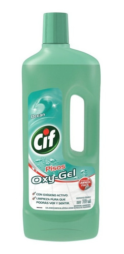 Limpiador Líquido Pisos Cif Oxygel 750ml