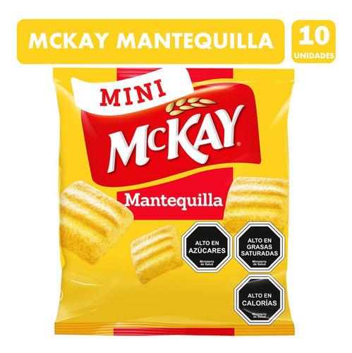 Galletas Mini De Mantequilla Mckay (pack Con 10 Unidades)