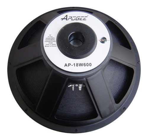 Woofer Apogee Ap 18 W600 300 Watts Parlante 94db Subwoofer