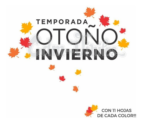 Vinilo Decorativo Vidriera Otoño Invierno Ploteo 