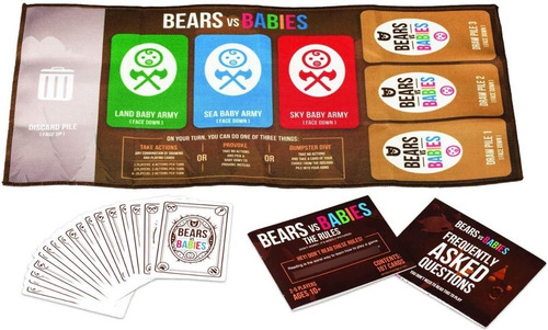 Bears Vs Babies - Juego De Mesa