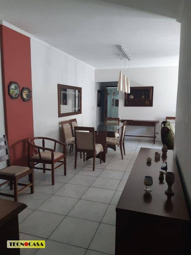 Excelente Apartamento Com 03 Dormitórios Para Venda Com 110 M² No Bairro Vila Guilhermina Em Praia Grande/sp. - Ap6462