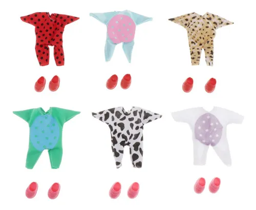 11 Set 16 Cm 6 Pulgadas Niña Vestido De Muñeca Zapatos 11 Set 16 Cm 6 Pulgadas Niña Vestido De Muñeca Zapatos