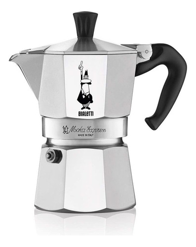 Bialetti - Cafetera Espresso, Plateado