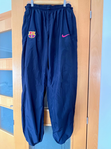 Nike Equipo Fútbol Barcelona Xl Campera Y Pantalón Conjunto Azul (Usado)