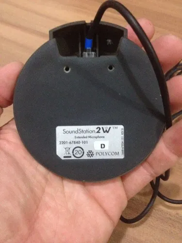 Microfone Polycom Para Soundstation 2we