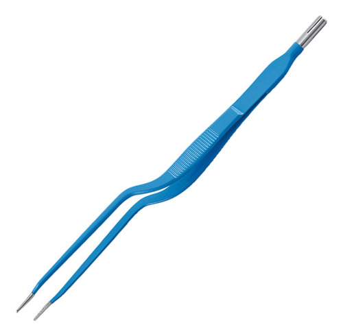 Pinza Monopolar Adson Bayoneta 16cm Electrobisturí (s/cable)