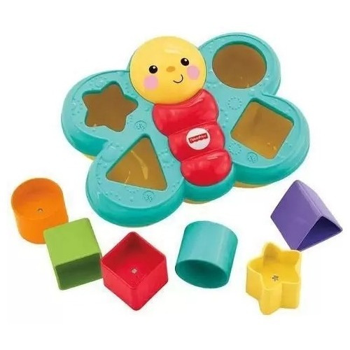 Brinquedo Para Bebê Fisher Price Encaixa Borboleta 6m