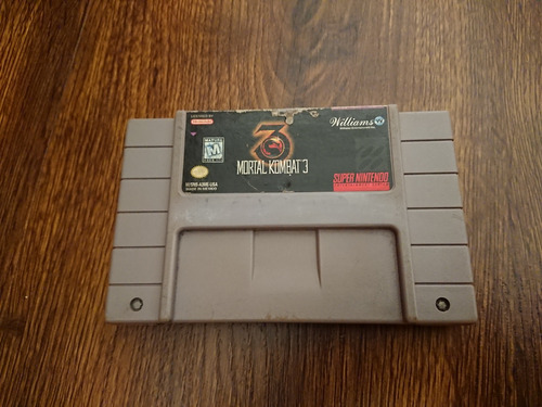 Mortal Kombat 3 Super Nintendo Snes 