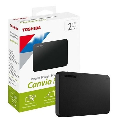 Disco Externo Toshiba 2tb Canvio Basics
