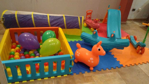 Alquiler Plaza Blanda Bloques Gigantes Cumple Caba