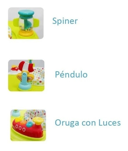 Centro De Actividades Mesa Bebe Escritorio Prinsel 3 En 1