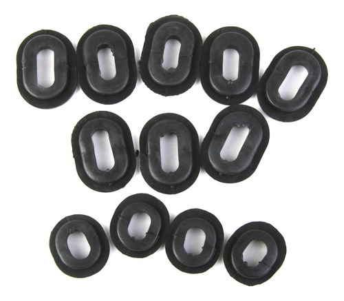 Ojales Negros De Cubierta Lateral De Goma 120pcs Para El