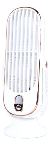 Ventilador De Mesa Con Conector Usb Portátil, 5 Marchas, Sil