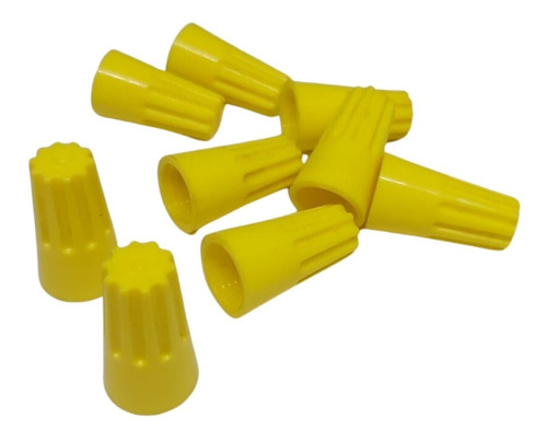 Conector Cónico No 33 Amarillo Schneider Pack 50 Unidades