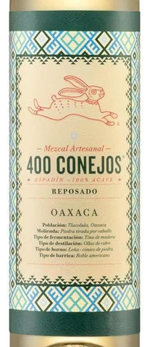 Pack De 12 Mezcal 400 Conejos Añejo 750 Ml