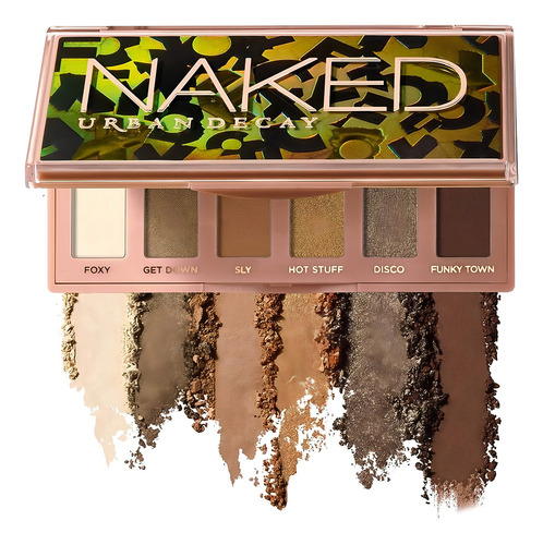 Paleta De Sombras Para Ojos Urban Decay Naked Foxy Mini Sombra Kahki