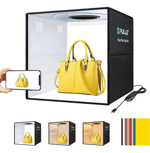 Caja De Estudio Fotográfico Puluz Mejorada, Tienda De Campañ
