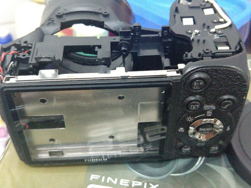 Peças Câmera Fujifilm S2950 Chassi+tampa Objetiva