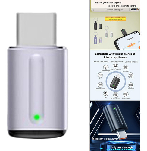 Adaptador Universal De Control Remoto Ir Para Violeta