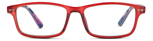 Lentes De Lectura Filtro De Luz Azul Bonoboss Sanzana Red