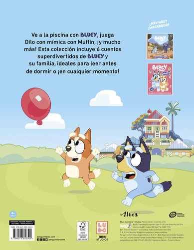 Bluey. Un Cuento - Cuentos De 5 Minutos