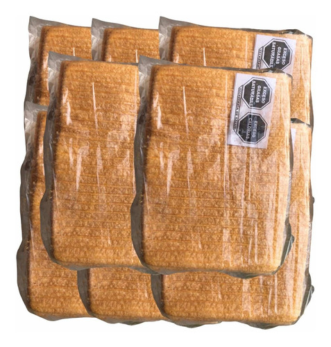 Chicharrón Para Preparar Rectángulo Cuadro 160 Pz 4.76 Kg