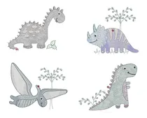 Comprar Ponchados P\u002F Maquinas Bordadoras Matrices Dinos Ripledd 12cm