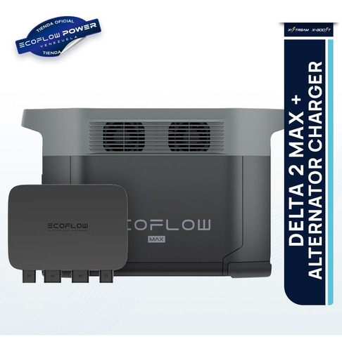 Ecoflow Delta 2 Max 2400w / 2048w/h + Cargador De Alternador