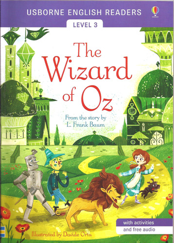 Wizard Of Oz,the - Usborne English Readers Level 3 Kel Edici