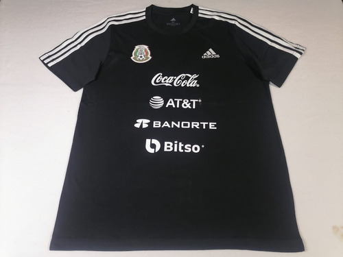 Mexico Seleccion Mexicana Camisa Tiempo Libre 2022 Negra Gde