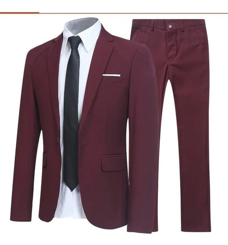 Traje De Dos Piezas For Hombre, Traje De Boda, Traje Formal