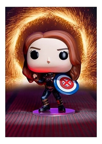 Pop Funko Marvel: What If? - Capitán Carter, Traje Sigiloso