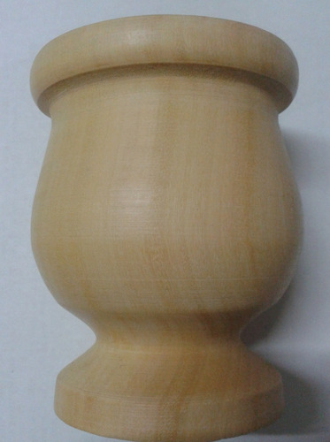 Mate Madera Palo Santo Real Tipo Copa $om