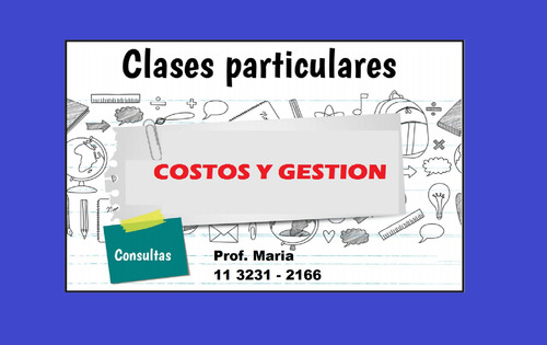 Imagen 8 de 9 de Clases Particulares Economía, Macro, Contabilidad,liq. Suel