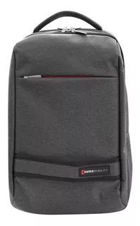 Mochila Backpack Swissmobility P/laptop 17 Xl-117 Gris