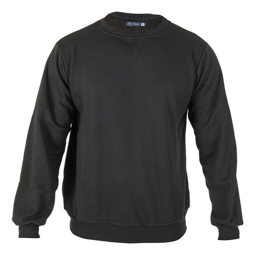 Sudadera Hombre Felpa Stretch Cuello Redondo Entrenar Gym