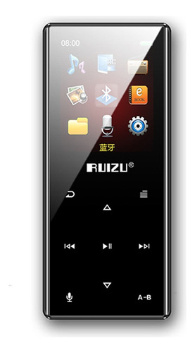 Reproductor Bluetooth Mp3 Mp4 Ruizu D29 Con Altavoz, 72 Gb .