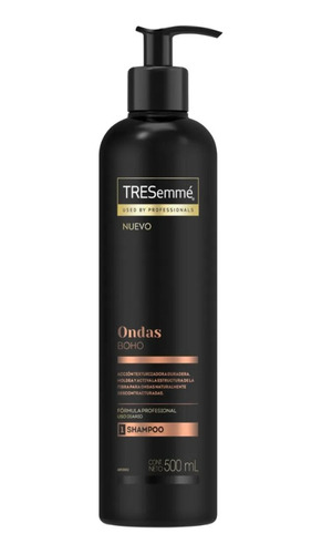 Shampoo Tresemme Ondas Boho 500ml