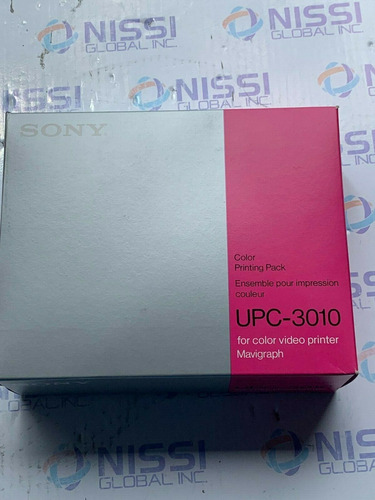 Sony Upc-3010 Color Printing Pak Uuv