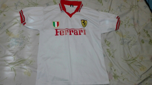 Scuderia Ferrari Caballino Rampante Chomba Remera Talle M