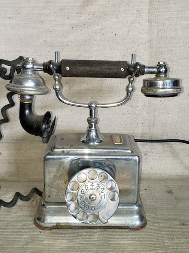 Teléfono Antiguo De Mesa Ericsson Original Con Caja 