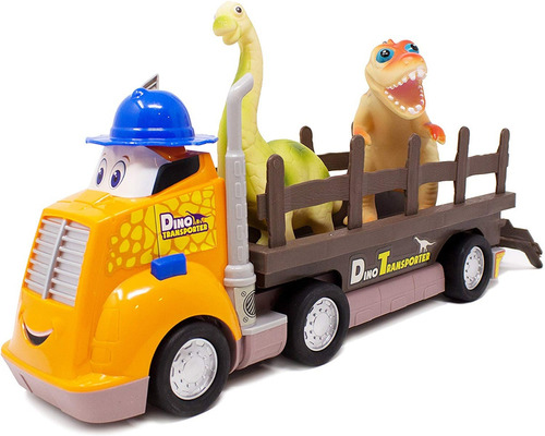 Set Juego Educativo Figuras Camion Dinosaurios Sonidos