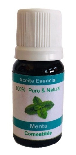 Aceite Esencial Menta Piperita Comestible 100%  Puro 30 Ml