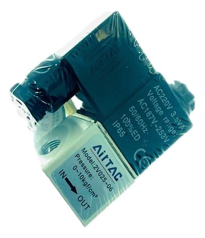 Electrovalvula Neumatica Airtac 2v025-06a 2/2 Vias 220vca