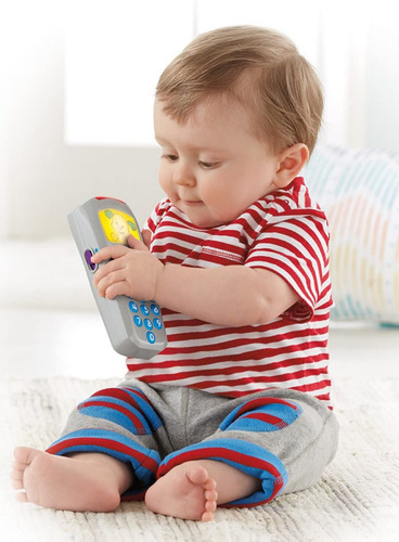 Imagen 6 de 7 de Control Remoto Fisher Price Para Bebes Con Luces Y Sonidos