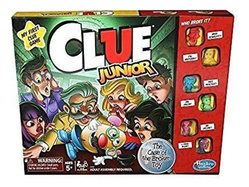 Juego De Mesa Hasbro Gaming Clue Junior Para Niños De 5 Años